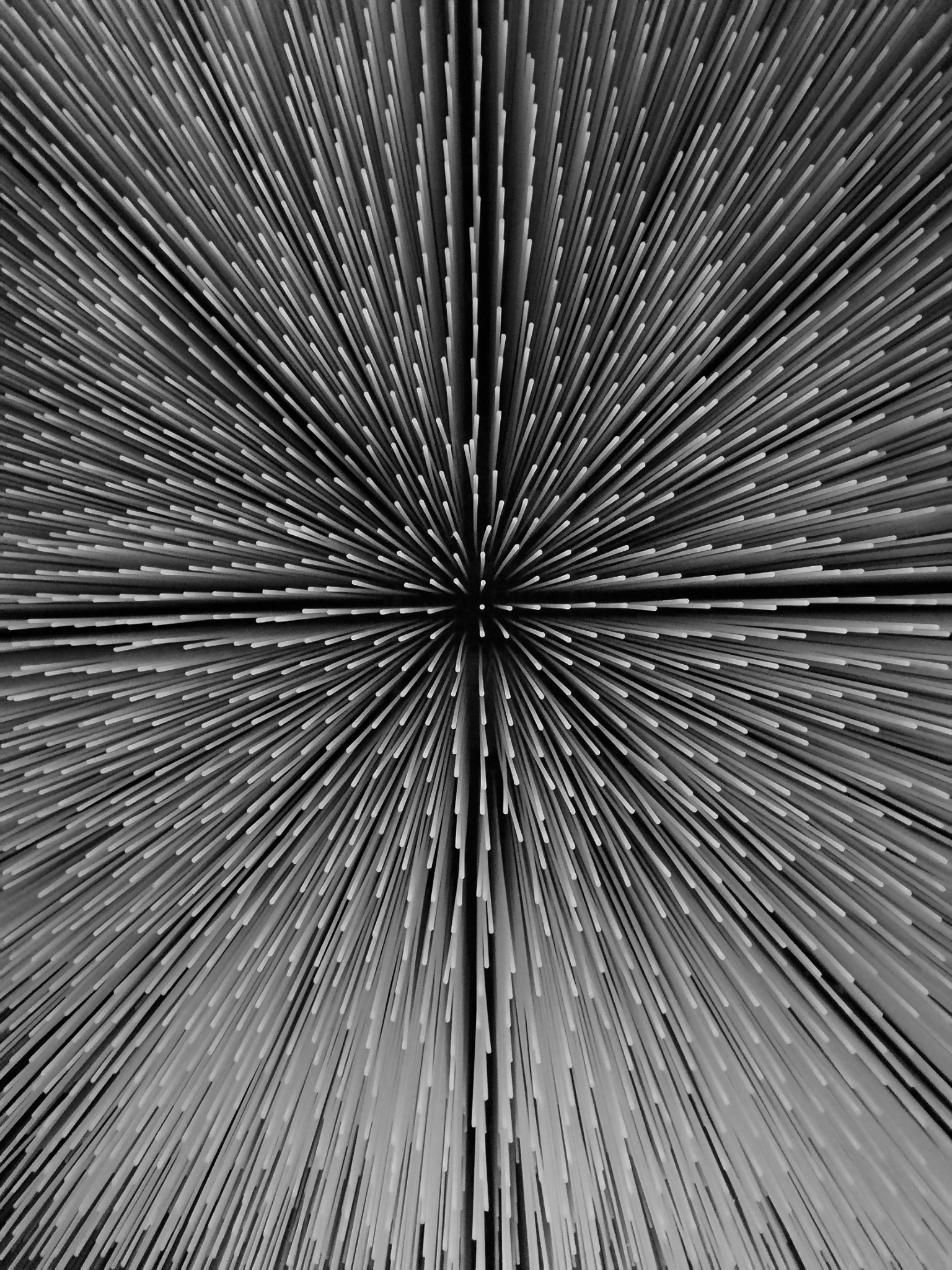Black and white abstract