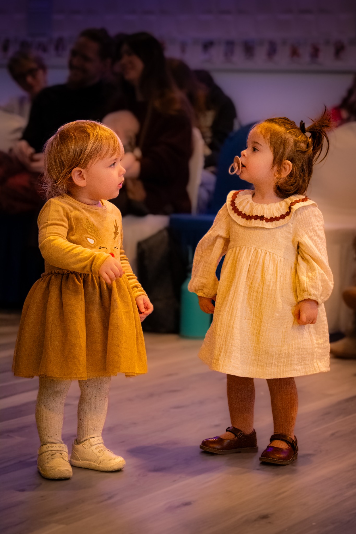 Children at a holiday event